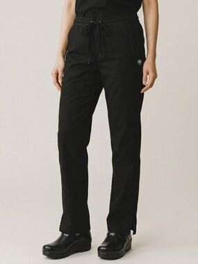 Healing Hands Purple Label Scrub Pants S Black Stretch Medical Uniform Bottom